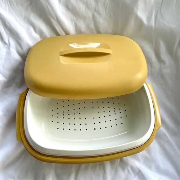 how to use old tupperware steamer